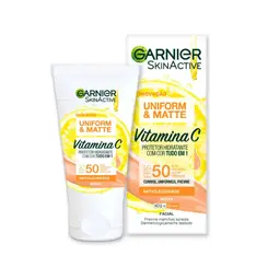 Protetor Solar Hidratante Garnier FPS50 Cor Média 40g