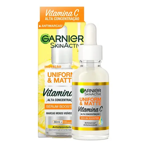 Sérum Garnier Vitamina C Antimarcas 30ml Uniform Matte