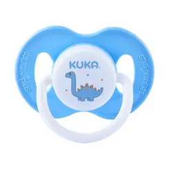 Chupeta Kuka N°2 Azul Bico Anatômico Silicone BPA Free