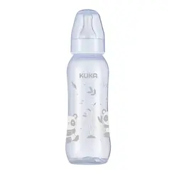 Mamadeira Natural 250ml Bico Universal Branca Kuka