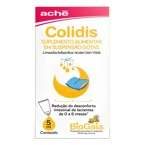 Colidis Probiótico Infantil Gotas 5ml