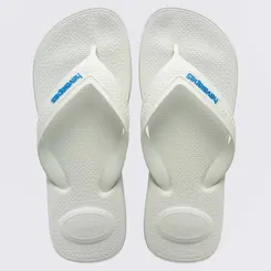 Chinelo Havaianas Top Max Confort Branco/Azul Tamanho 37