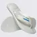 Chinelo Havaianas Top Max Confort Branco/Azul Tamanho 37