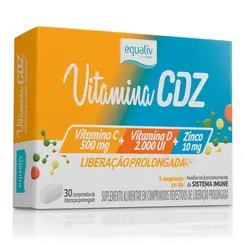Equaliv Vitamina CDZ 30 comprimidos
