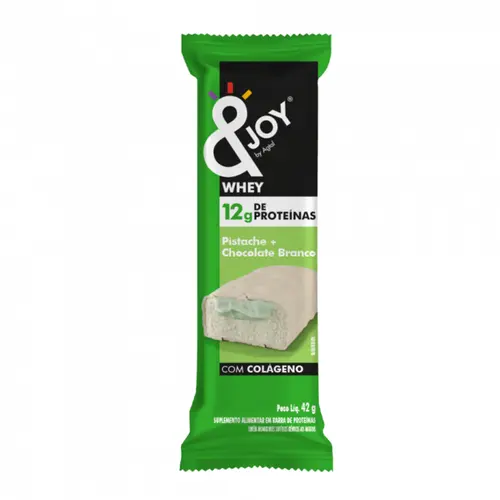Barra de Proteína Enjoy Whey Pistache &Joy 42g