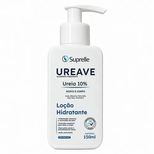Loção Hidratante Suprelle Ureave Ureia 10% 150ml
