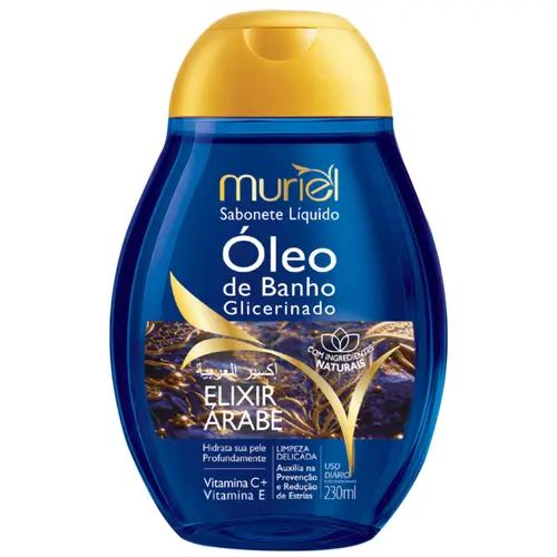 Sabonete Liquido Óleo De Banho Muriel Elixir Árabe 230ml