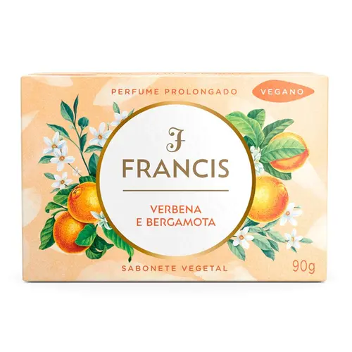 Sabonete Verbena e Bergamota Francis 90g