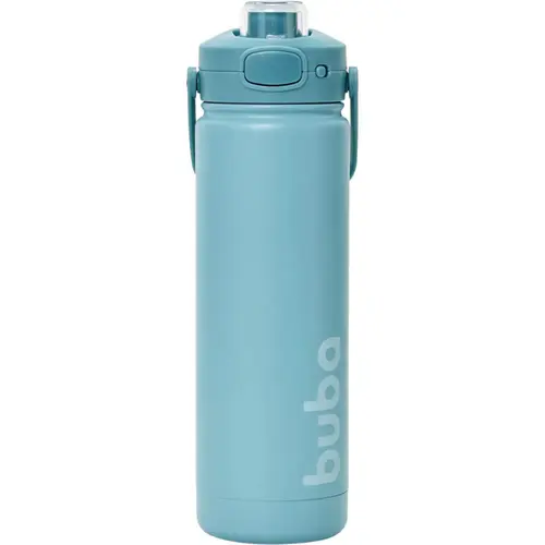 Copo Térmico Parede Dupla 600ml Verde Buba