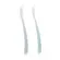Kit 2 Colheres Em Silicone Fase 1 Azul