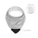 Bandana Com Mordedor Cinza Buba