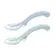 Kit 2 Colheres Em Silicone Fase 2 Azul