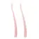 Kit 2 Colheres Em Silicone Fase 1 Rosa