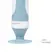 Escova Para Mamadeira Em Silicone Azul Buba