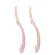 Kit 2 Colheres Em Silicone Fase 2 Rosa
