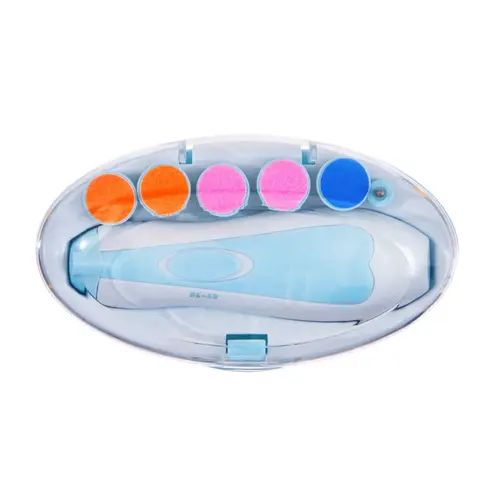 Kit Higiene Lixa De Unha Bebê Elétrico Buba