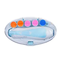 Kit Higiene Lixa De Unha Bebê Elétrico Buba