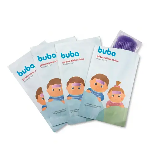 Gel Para Aliviar A Febre - Muda De Cor