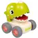 Carrinho Dino com Fricção e Apito Verde Buba