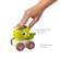 Carrinho Dino com Fricção e Apito Verde Buba