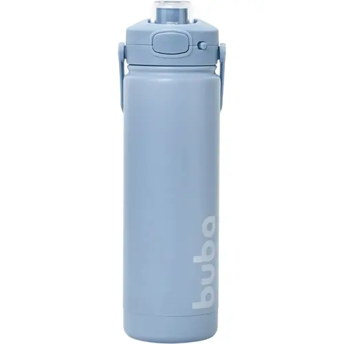 Copo Termico Parede Dupla 600ml Azul Buba