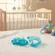 Kit Mordedores com Água Pezinho e Mãozinha Azul Buba