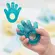 Kit Mordedores com Água Pezinho e Mãozinha Azul Buba