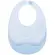 Kit 2 Babadores em Silicone com Pega-Migalha Azul Buba
