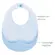 Kit 2 Babadores em Silicone com Pega-Migalha Azul Buba