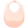 Kit 2 Babadores em Silicone com Pega-Migalha Rosa Buba