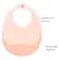 Kit 2 Babadores em Silicone com Pega-Migalha Rosa Buba