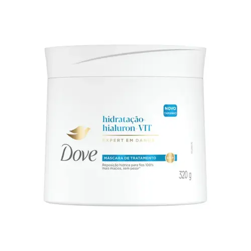 Máscara de Tratamento Dove Hidratação Hialuron-Vit 320g